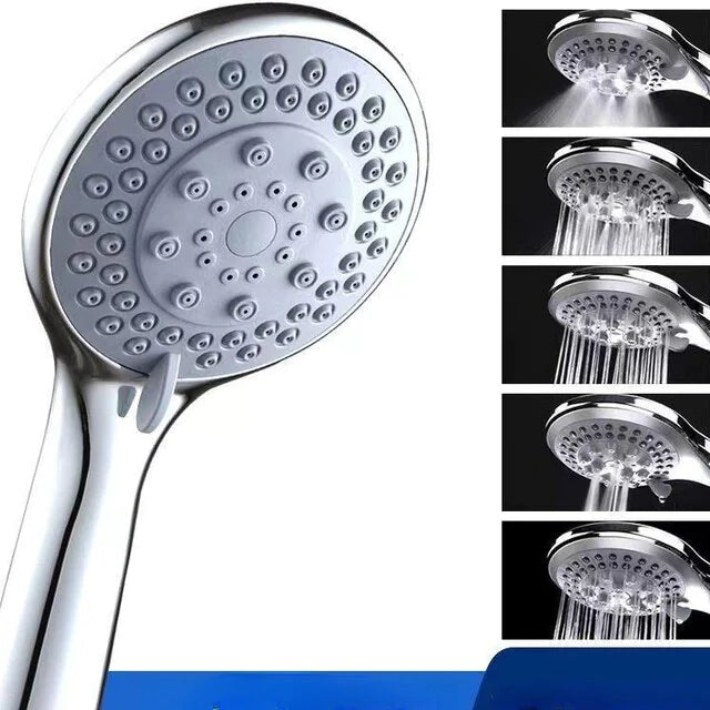 Multi-Function Handheld Showerhead & 5ft Hose